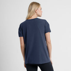 Houston Astros Women's 2025 City Connect Flowy Fashion Tri-Blend Dri-FIT T-Shirt - Navy | Nike