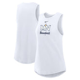 Minnesota Twins Women's City Connect Tricode High Neck Dri-FIT Tank Top - White | Nike