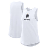 Texas Rangers Women's City Connect Tricode High Neck Dri-FIT Tank Top - White | Nike