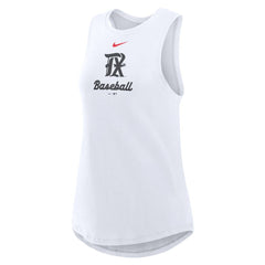 Texas Rangers Women's City Connect Tricode High Neck Dri-FIT Tank Top - White | Nike
