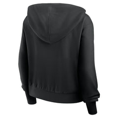 San Francisco Giants Women's Cropped Chill Full-Zip Hoodie - Black | Nike
