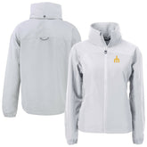 Seattle Mariners Cutter & Buck Women's Charter Eco Recycled Full-Zip Jacket - Gray