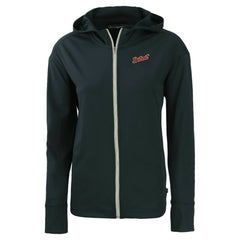 Detroit Tigers Cutter & Buck Women's Daybreak Eco Recycled Full-Zip Hoodie Jacket - Navy