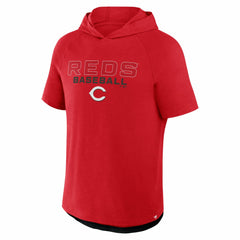 Cincinnati Reds Clubhouse Optimal Play Raglan Hoodie T-Shirt - Red