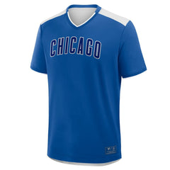 Chicago Cubs Walk Off V-Neck T-Shirt - Royal