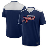 Detroit Tigers Walk Off V-Neck T-Shirt - Navy