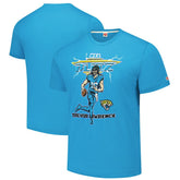 Trevor Lawrence Jacksonville Jaguars Homage Unisex NFL Blitz Player Tri-Blend T-Shirt - Teal discount
