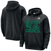 Boston Celtics Courtside Club Pullover Hoodie - Black | Nike cheap