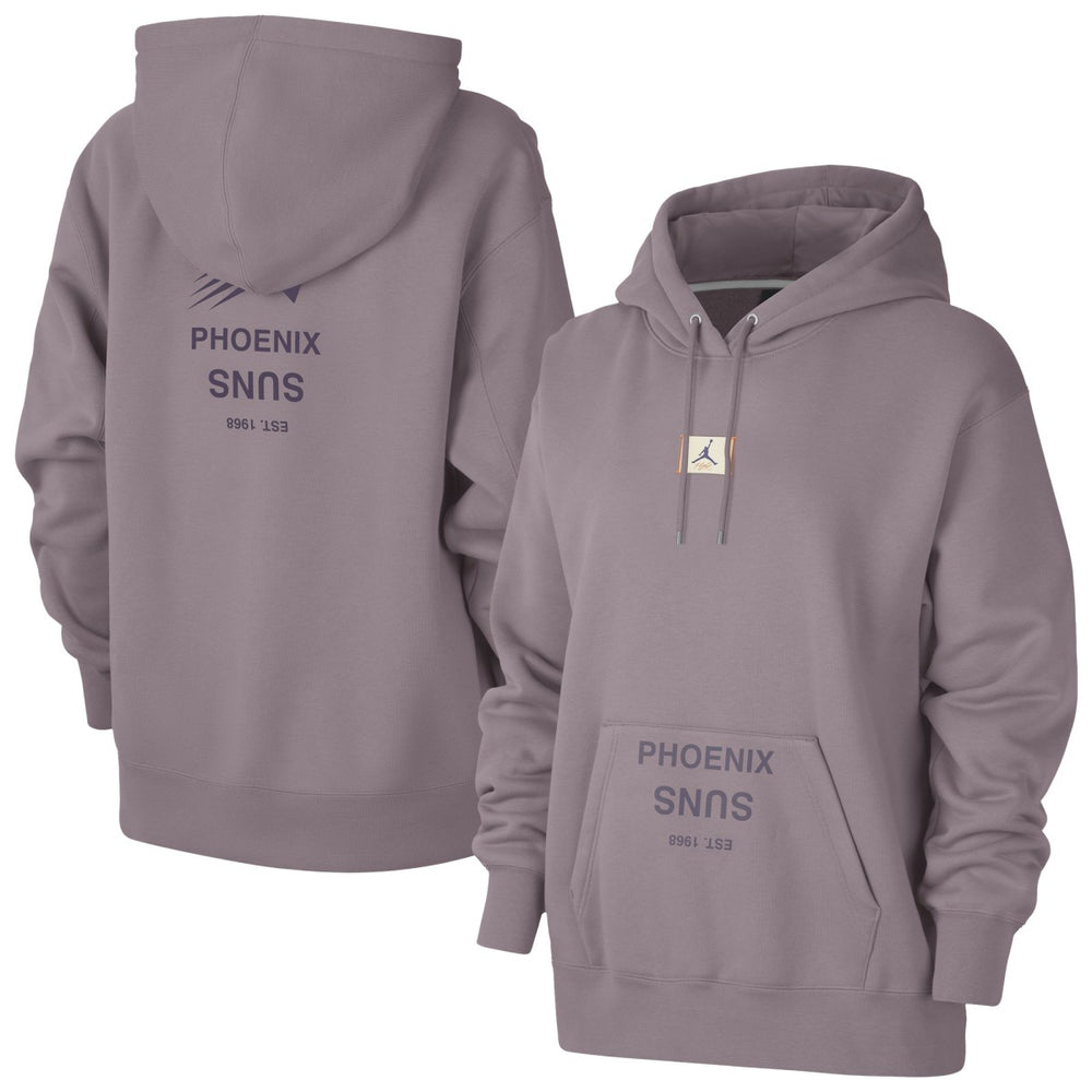 Phoenix Suns Jordan Brand Women's Courtside Statement Edition Premium Pullover Hoodie - Purple outlet