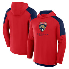 Florida Panthers Fanatics Meta Game Transitional Pullover Hoodie Red