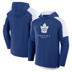 Toronto Maple Leafs Fanatics Meta Game Transitional Pullover Hoodie Blue