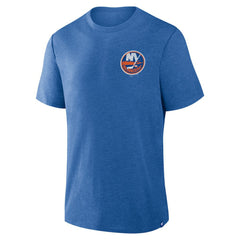 New York Islanders Fanatics Fan Lanes Tri-Blend T-Shirt Heather Royal
