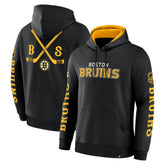 Boston Bruins Fanatics Big City Legacy Fleece Pullover Hoodie Black