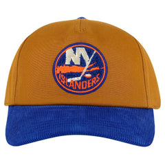 New York Islanders American Needle Burnett Adjustable Hat Tan/Royal