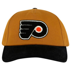 Philadelphia Flyers American Needle Burnett Adjustable Hat Tan/Black