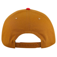 Detroit Red Wings American Needle Burnett Adjustable Hat Tan/Red