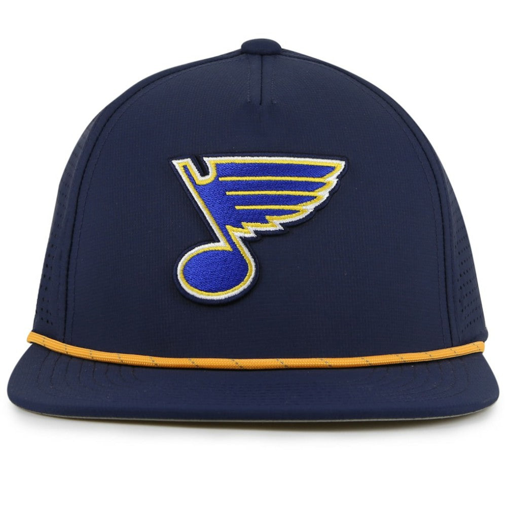 St. Louis Blues American Needle Buxton Pro Tech Adjustable Hat Navy