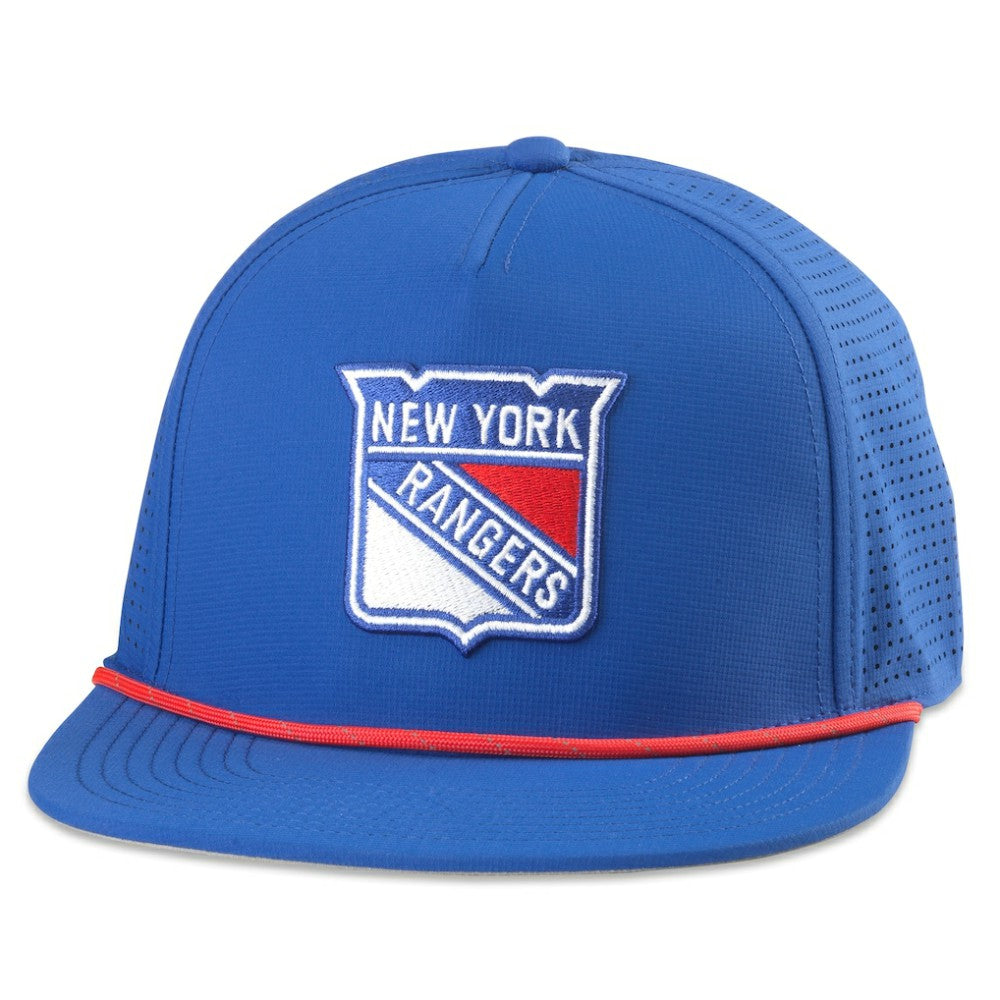 New York Rangers American Needle Buxton Pro Tech Adjustable Hat Blue