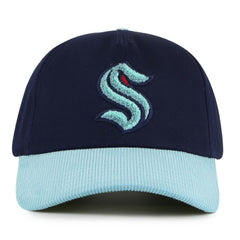 Seattle Kraken American Needle Burnett Adjustable Hat Deep Sea Blue/Light Blue