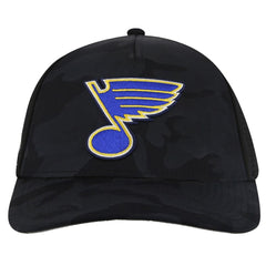 St. Louis Blues American Needle Valin Camo Super Tech Vented Adjustable Hat Black