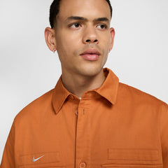 Club America CA x CA Woven Button-Down Shirt - Burnt Orange | Nike sale