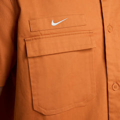 Club America CA x CA Woven Button-Down Shirt - Burnt Orange | Nike sale