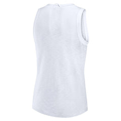 New York Rangers Fanatics Women's Slub Tank Top White