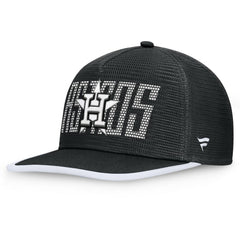 Houston Astros Let's Glow Line Drive Snapback Hat - Black