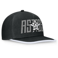 Houston Astros Let's Glow Line Drive Snapback Hat - Black