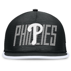 Philadelphia Phillies Let's Glow Line Drive Snapback Hat - Black