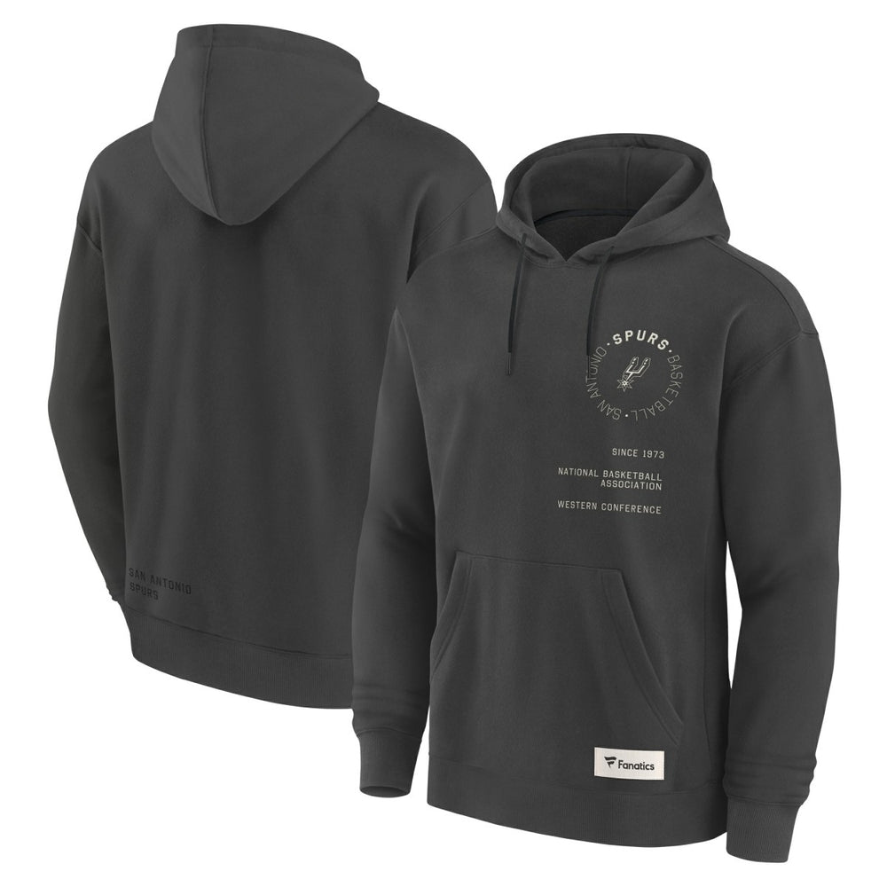 San Antonio Spurs Future Ground Info Elements Premium Pullover Hoodie - Gray | Fanatics outlet