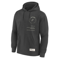 San Antonio Spurs Future Ground Info Elements Premium Pullover Hoodie - Gray | Fanatics outlet
