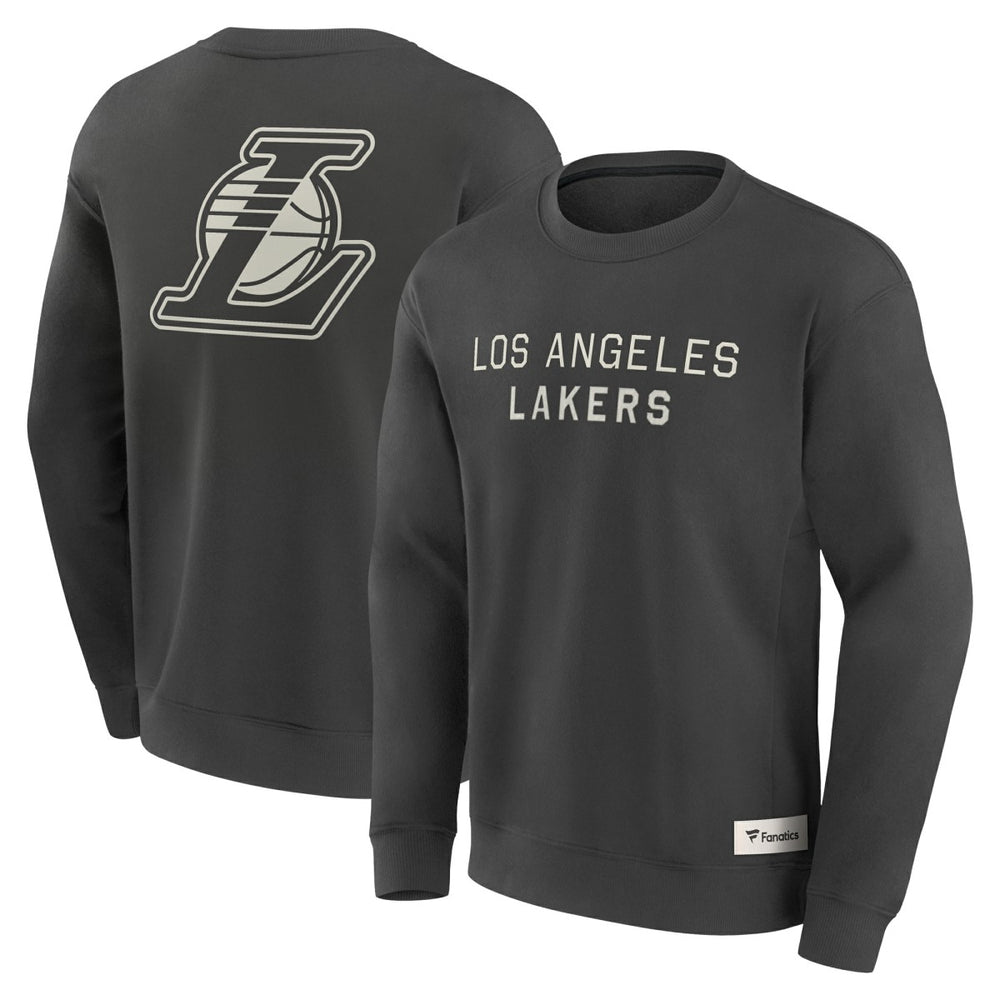 Los Angeles Lakers Elements Future Ground Lettering Pullover Sweatshirt - Gray | Fanatics discount