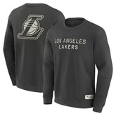 Los Angeles Lakers Elements Future Ground Lettering Pullover Sweatshirt - Gray | Fanatics discount