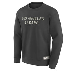 Los Angeles Lakers Elements Future Ground Lettering Pullover Sweatshirt - Gray | Fanatics discount