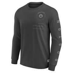 Boston Celtics Elements Future Ground Tonal Info Long Sleeve T-Shirt - Gray | Fanatics for sale