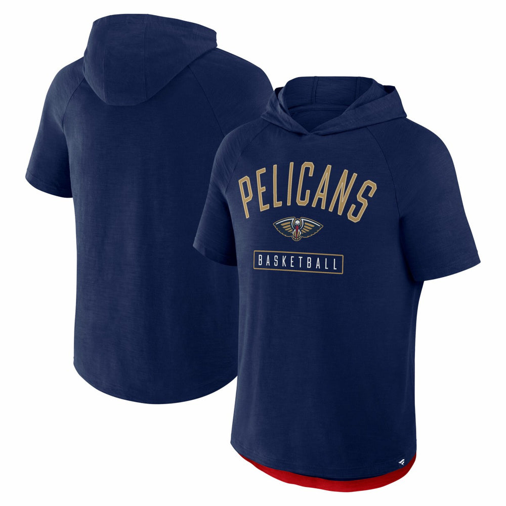 New Orleans Pelicans Pass Legend Raglan Hoodie T-Shirt - Navy | Fanatics for sale