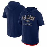 New Orleans Pelicans Pass Legend Raglan Hoodie T-Shirt - Navy | Fanatics for sale