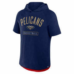 New Orleans Pelicans Pass Legend Raglan Hoodie T-Shirt - Navy | Fanatics for sale