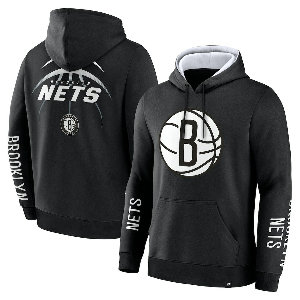 Brooklyn Nets Legacy Guard Pullover Hoodie - Black | Fanatics cheap