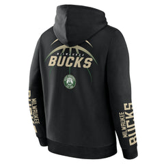 Milwaukee Bucks Legacy Guard Pullover Hoodie - Black | Fanatics cheap
