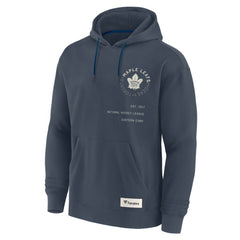 Toronto Maple Leafs Fanatics Future Ground Info Pullover Hoodie Navy