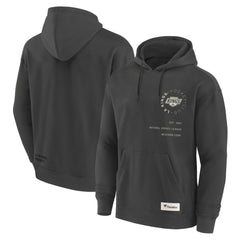 Los Angeles Kings Fanatics Future Ground Info Pullover Hoodie Charcoal