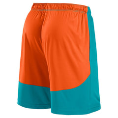 Miami Dolphins Big & Tall Launch Shorts - Aqua/Orange outlet