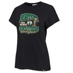 Boston Celtics '47 Women's 2024 NBA Finals Champions Trophy Franklin T-Shirt - Black | 47 brand sale