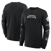 Toronto Maple Leafs Fanatics Boxed In Legacy Long Sleeve T-Shirt Black