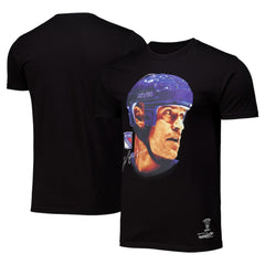 Mark Messier New York Rangers Mitchell & Ness Big Face T-Shirt Black