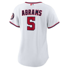 CJ Abrams Washington Nationals Women's Home Replica Player Jersey - White | Nike