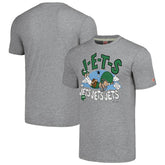 New York Jets NFL x Homage x Beavis and Butt-Head Unisex Tri-Blend T-Shirt – Gray online