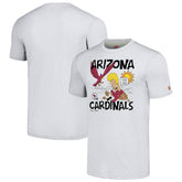 Arizona Cardinals NFL x Homage x Beavis and Butt-Head Unisex Tri-Blend T-Shirt – Ash for sale